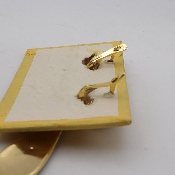 Vintage Damascene Drop Earrings and Pendant - Picture 7 of 7